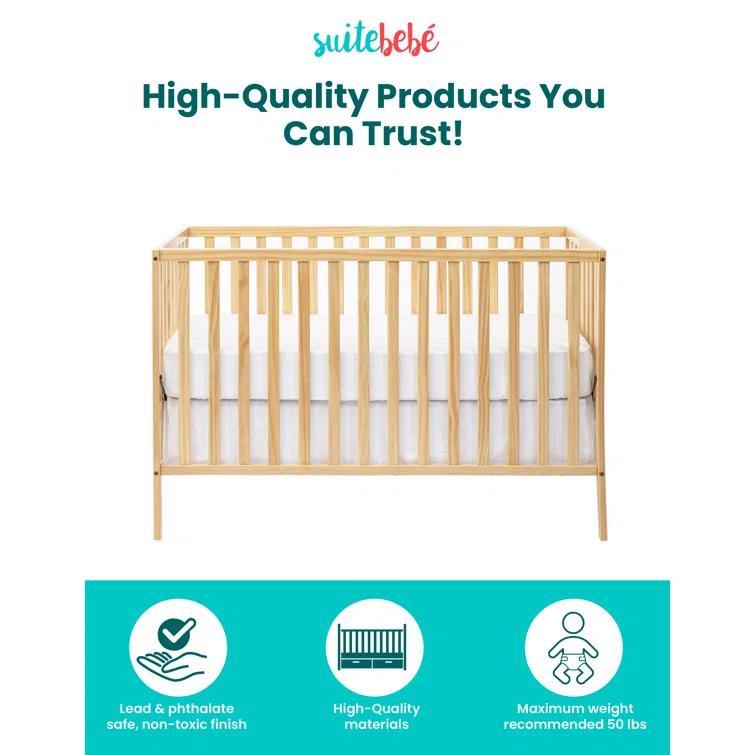 Palmer 3 -in-1 Convertible Crib