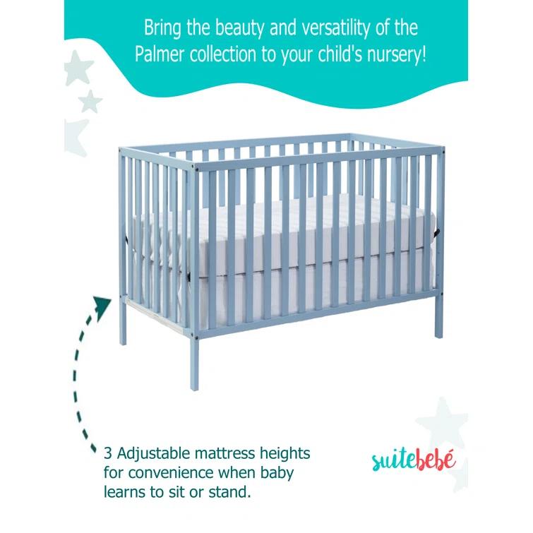 Palmer 3 -in-1 Convertible Crib