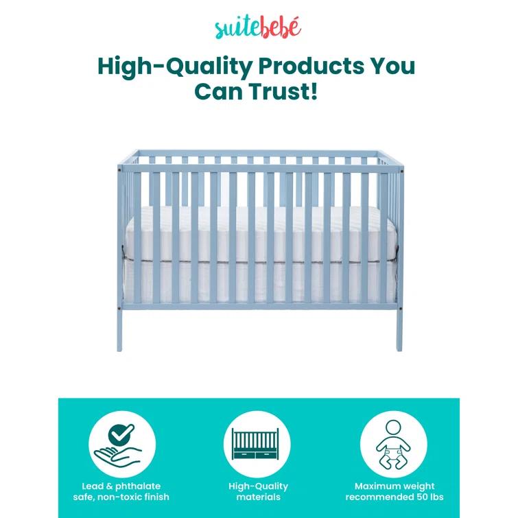 Palmer 3 -in-1 Convertible Crib