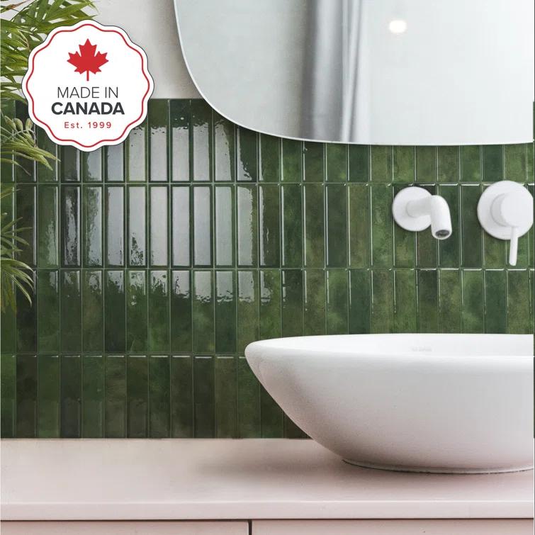 Peel and Stick Gel Backsplash Tile Morocco 11.5'' x 9''