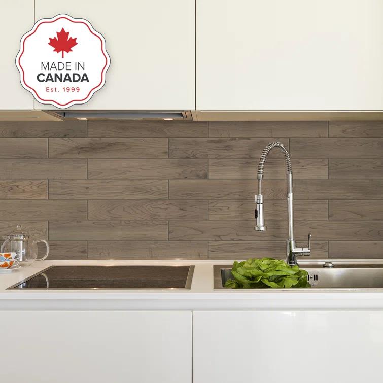Peel and Stick Gel Backsplash Tile Norway 22'' x 12'' (set of 2)