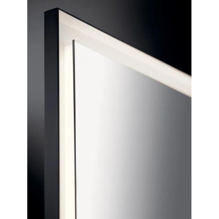 84167-Elan Lighting-Ryame - 23.5 Inch LED Mirror-Matte Black Finish
