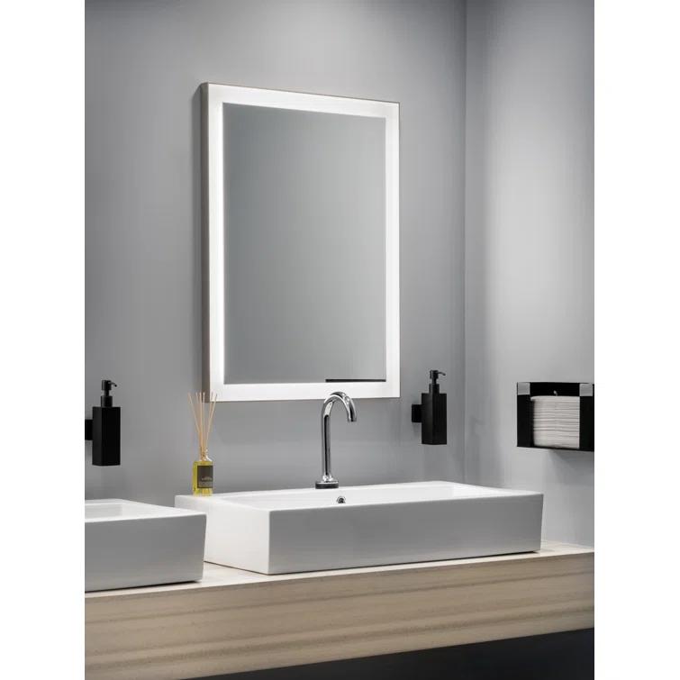 Elan Lighting - Ryame - 23.5 Inch LED Mirror-Matte Silver Finish - Elan Lighting