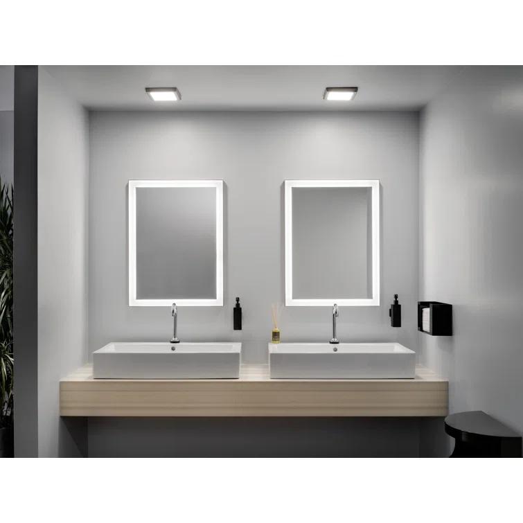 Elan Lighting - Ryame - 23.5 Inch LED Mirror-Matte Silver Finish - Elan Lighting