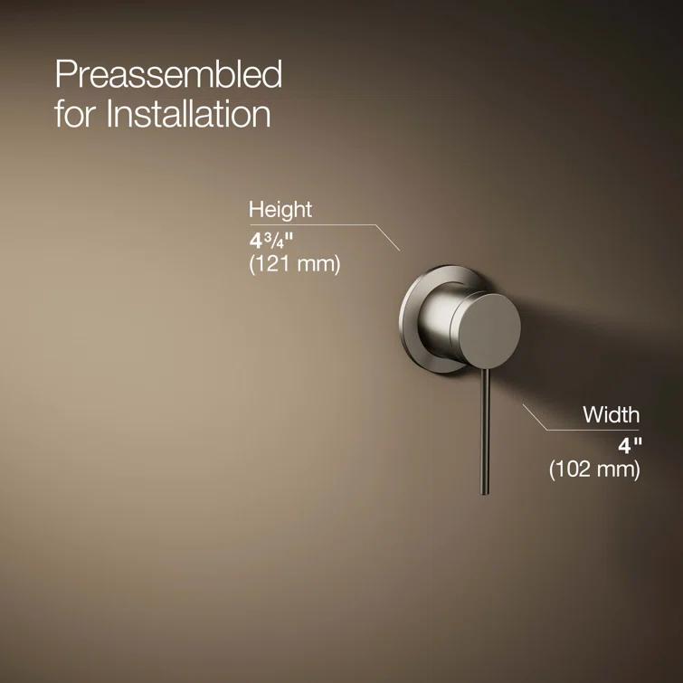 Components Wall-Mount Bathroom Sink Faucet Handle