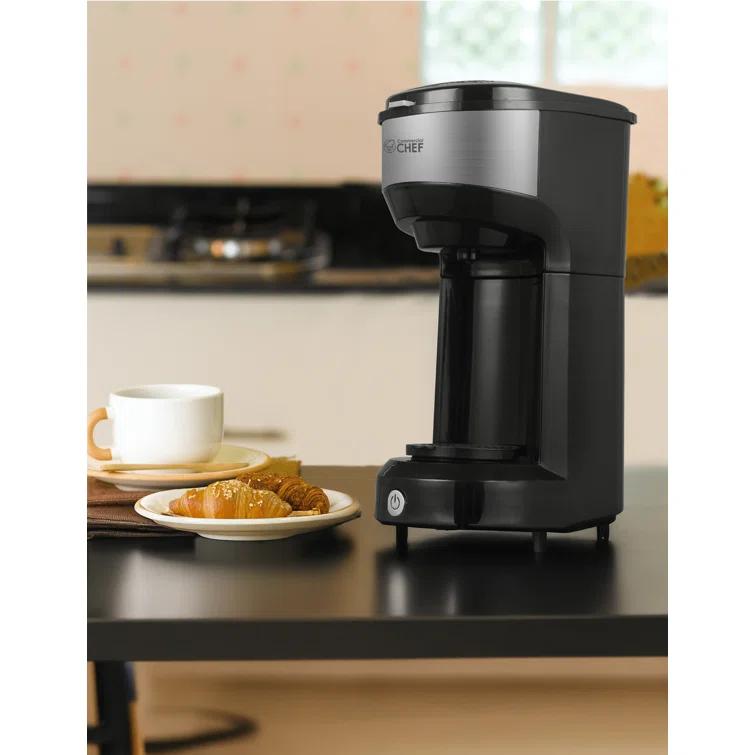 CHM Series Commercial Chef Coffee Machine, K Cup Coffee Maker 13 Ounce Water Tank, Single Serve Coffee Maker