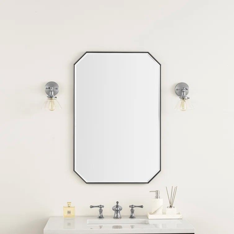 Rohe Metal Flat Wall Mirror