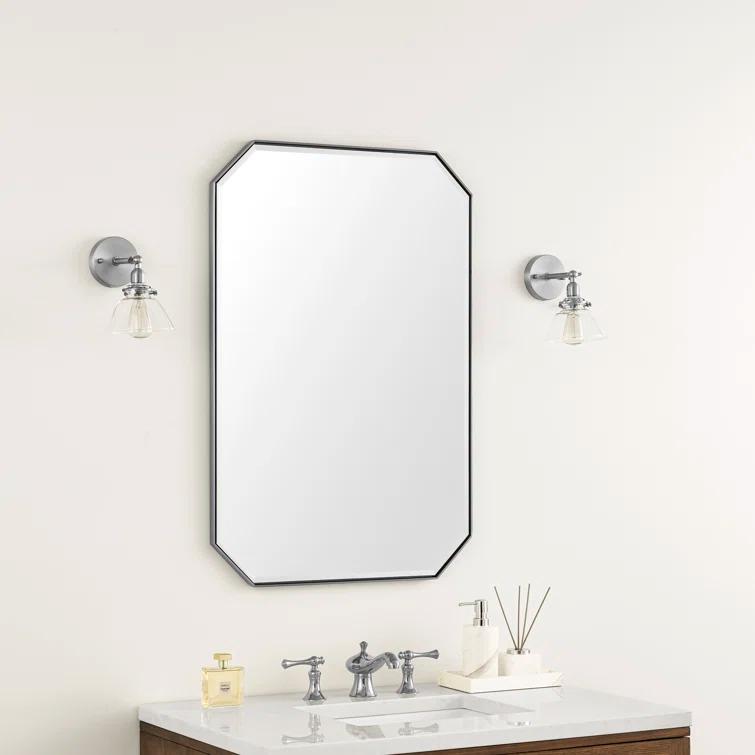 Rohe Metal Flat Wall Mirror