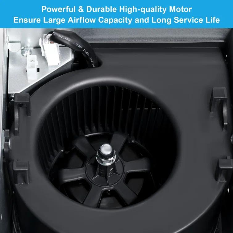 110 Cfm Quiet Bathroom Exhaust Fan With Light, 6500K 800Lm Household Ventilation Fan Light Combo, Energy Saving Ceiling Mount, Multipurpose Bath Extractor Fan, Easy To Install