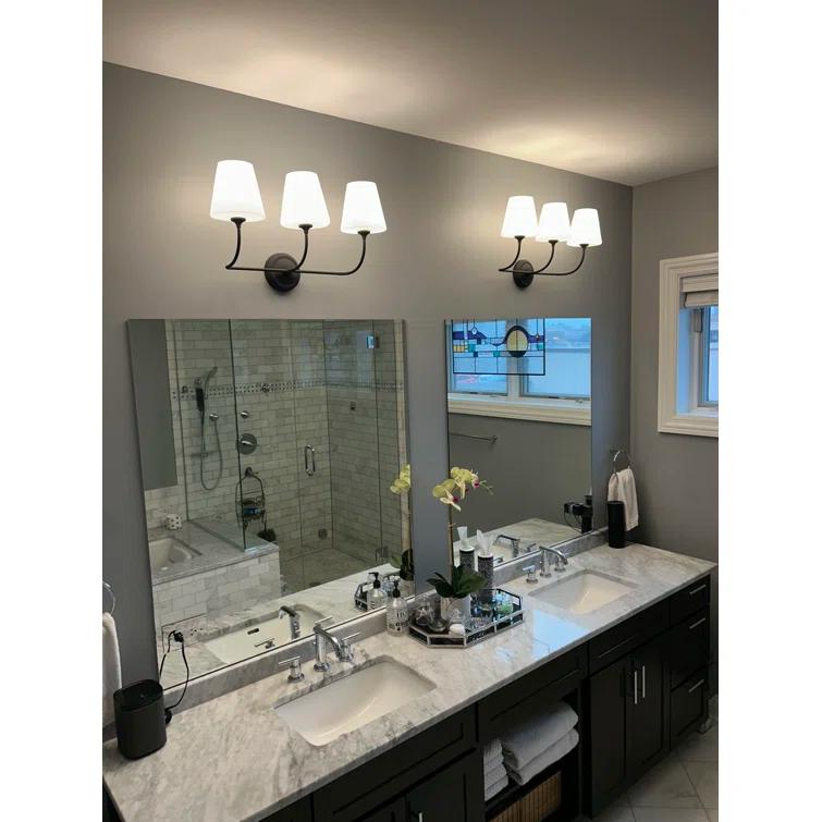 Crystorama Lighting - Bathroom Vanity - Sylvan 3 Light Bath Vanity in Classic