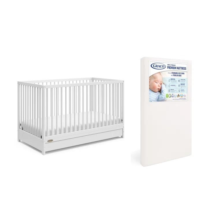 Teddi 5-in-1 Convertible Crib with Storage