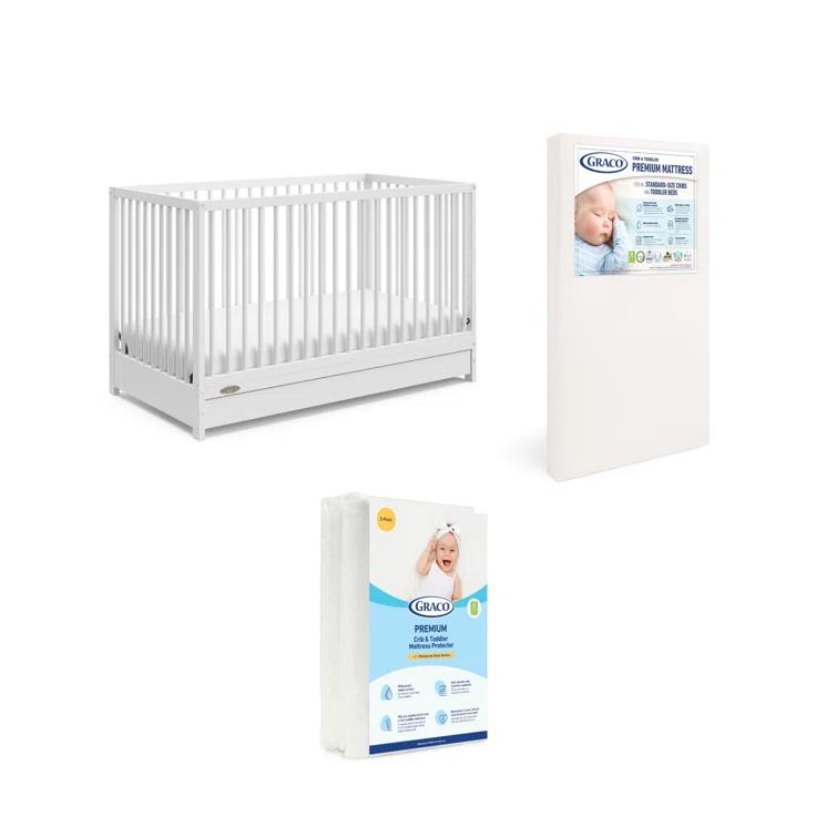 Teddi 5-in-1 Convertible Crib with Storage