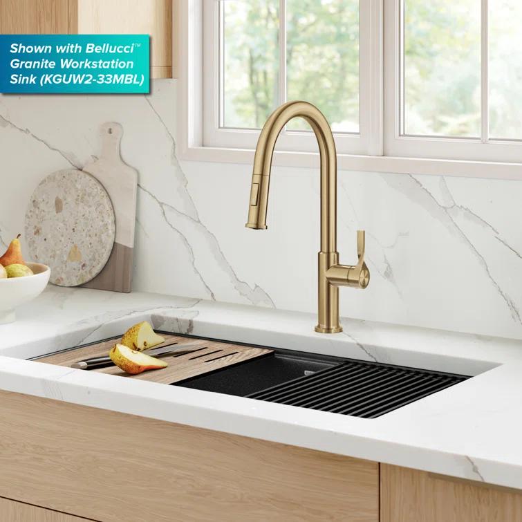Kraus Torak 2-Function Single Handle Pull Down Kitchen Faucet