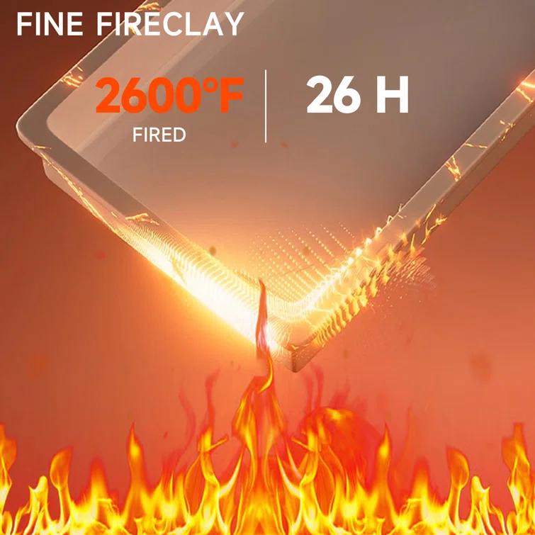 18" L x 18" W Single Bowl Fireclay Kitchen Sinks White with Bottom Grids and Basket Strainer