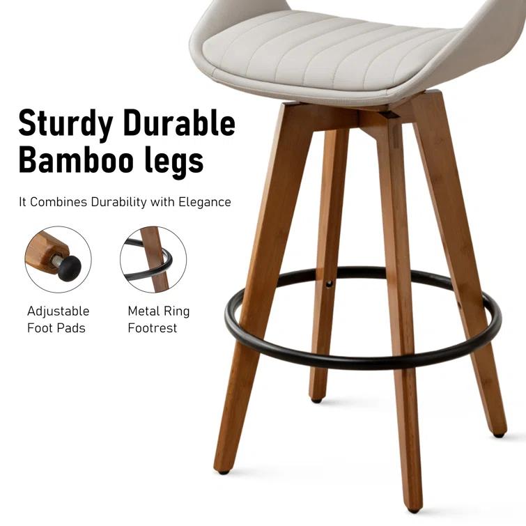 Jobani Swivel Counter Stool