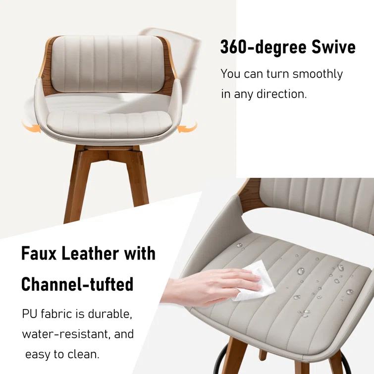 Jobani Swivel Counter Stool