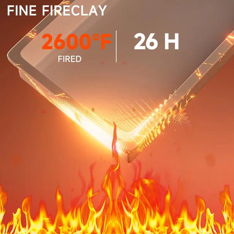 Apron Front Kitchen Sink 33" L x 18" W Single Bowl Fireclay with Bottom Grid and Basket Strainer