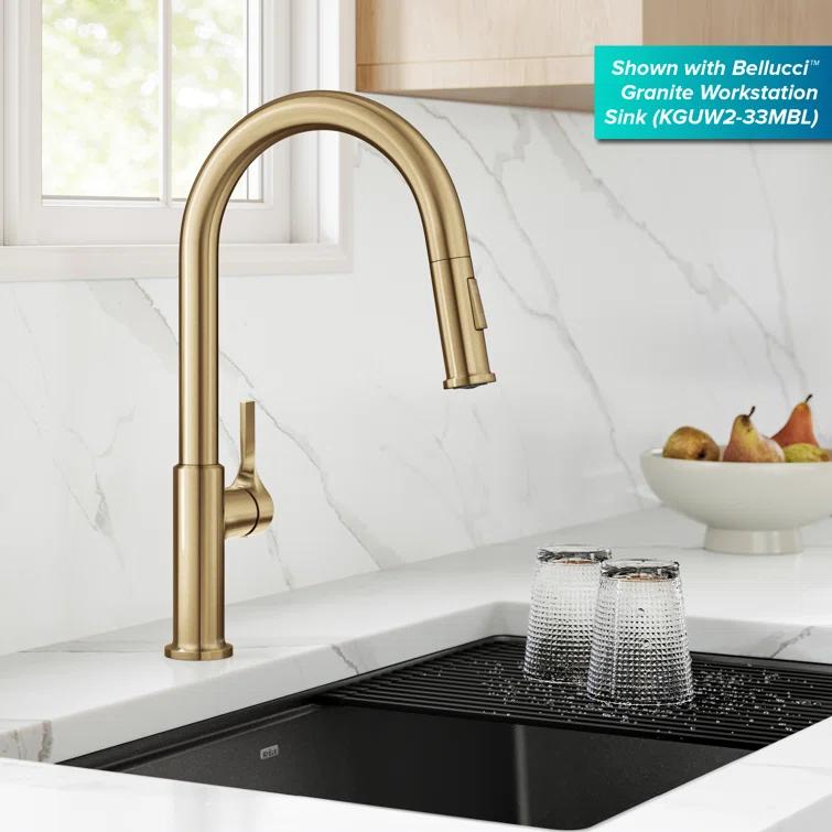 Kraus Torak 2-Function Single Handle Pull Down Kitchen Faucet