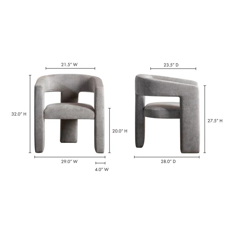 Verna Upholstered Barrel Chair