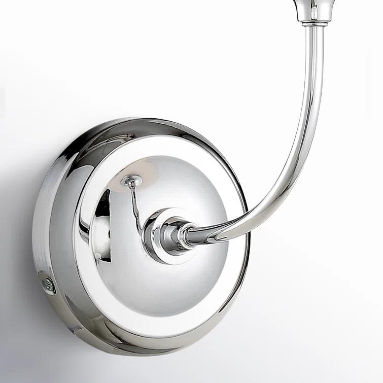 Crystorama Lighting Sylvan 1 - Light Sconce in  Polished Chrome