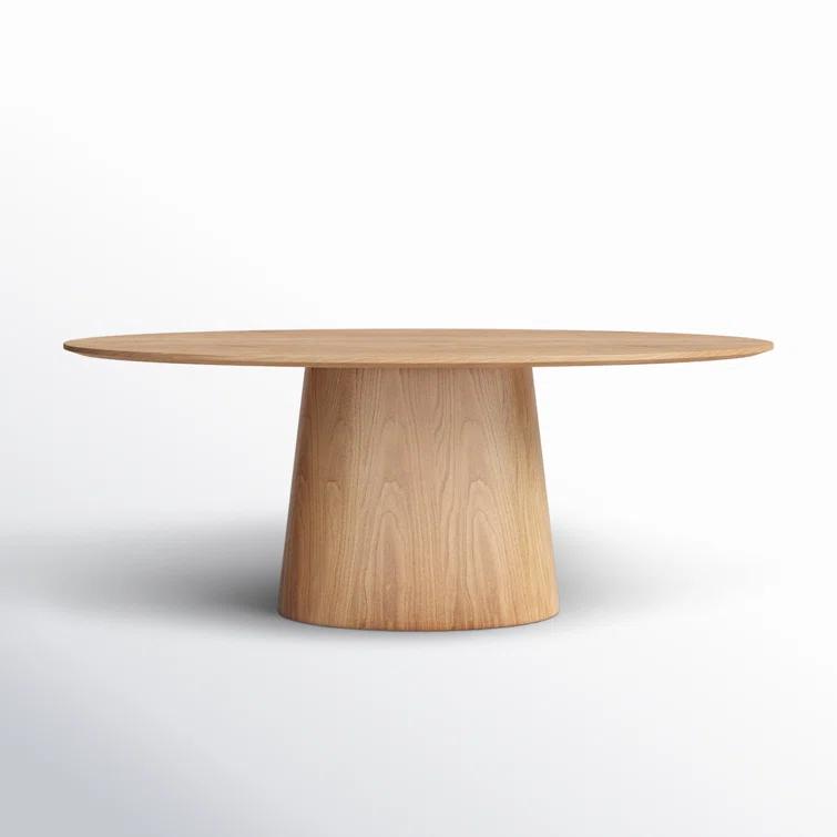 Beth Oval Dining Table - Natural