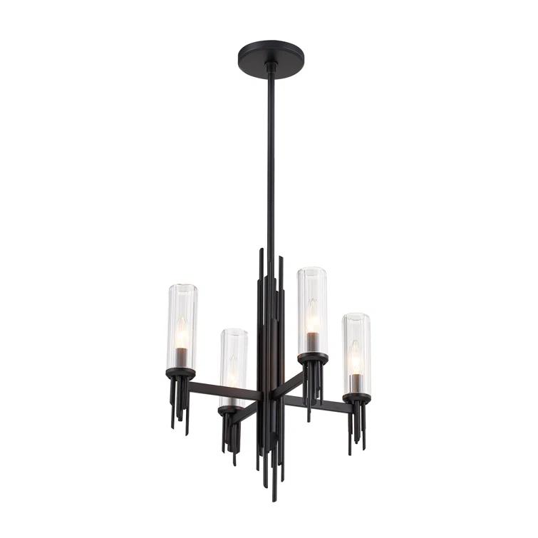 Alora Lighting Torres 4 - Light Modern Linear Chandelier