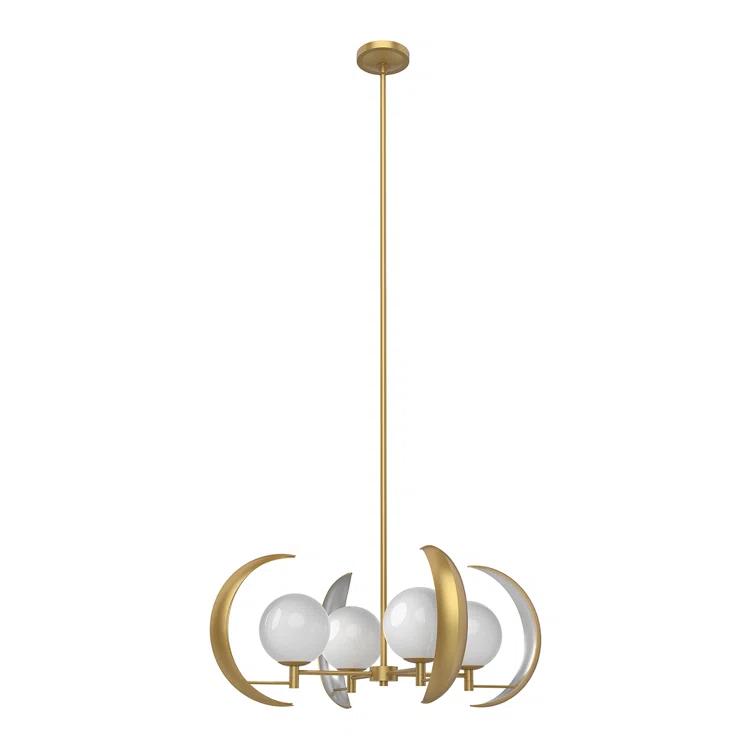 Alora Lighting Celeste 4 - Light Dimmable Globe Chandelier