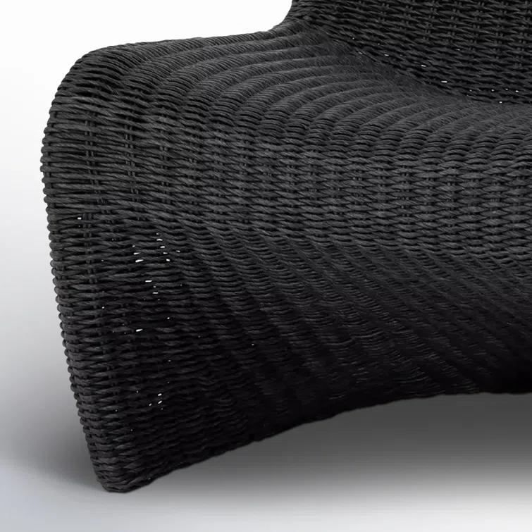 Manila Indoor / Outdoor Accent Chair - Vintage Coal