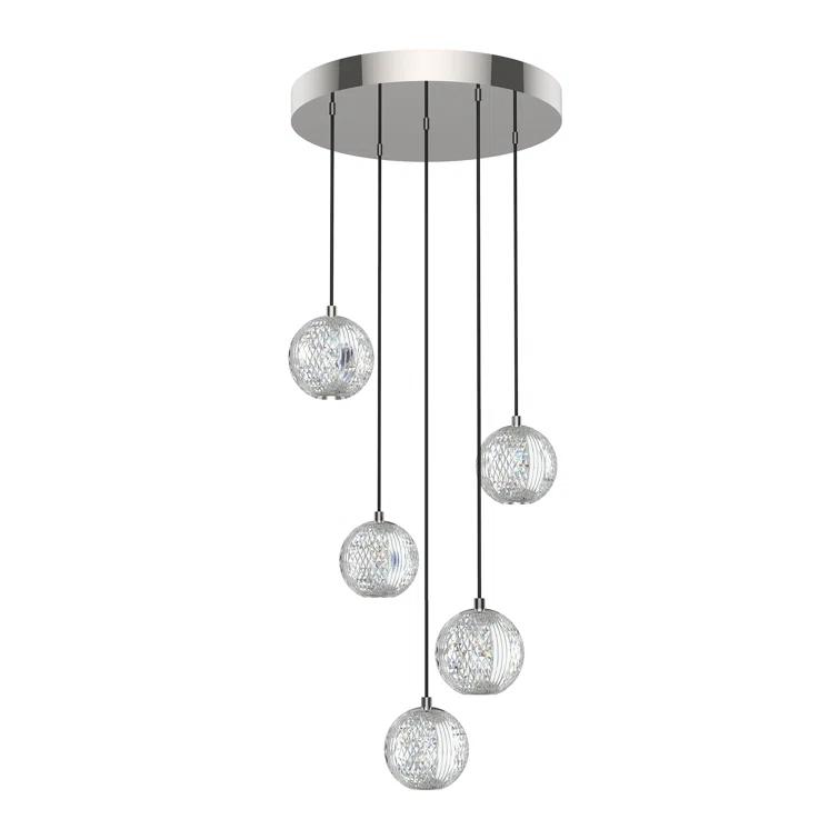 Marni 5 - Light LED Cluster Pendant