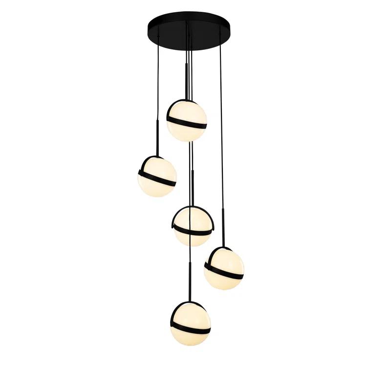 Alora Lighting Globo 5 - Light LED Cluster Pendant