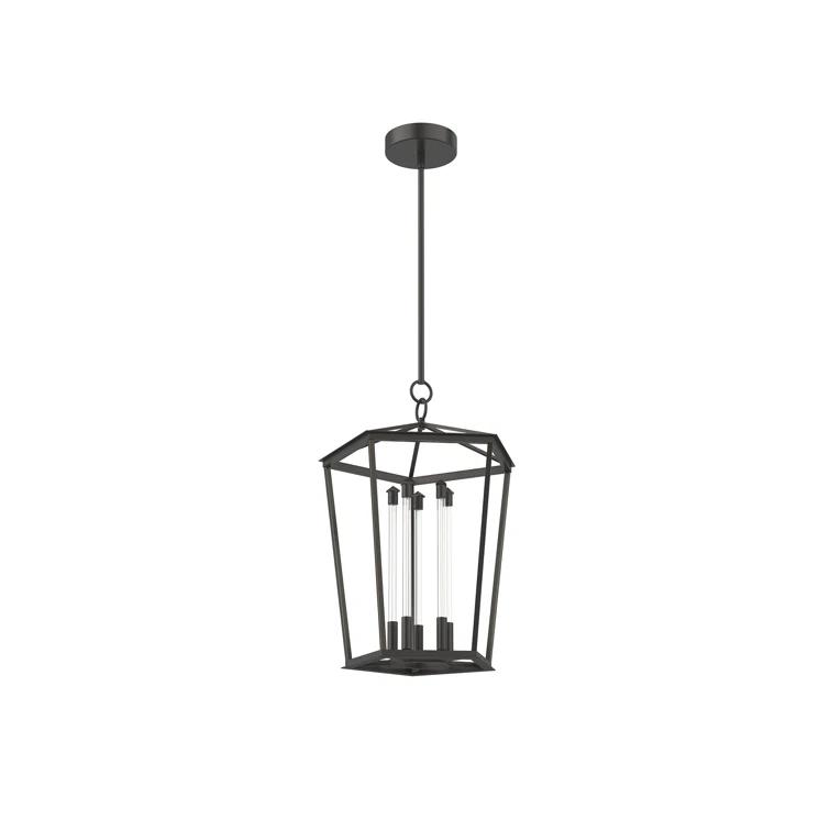 Delphine 5 - Light Dimmable LED Lantern Square / Rectangle Chandelier