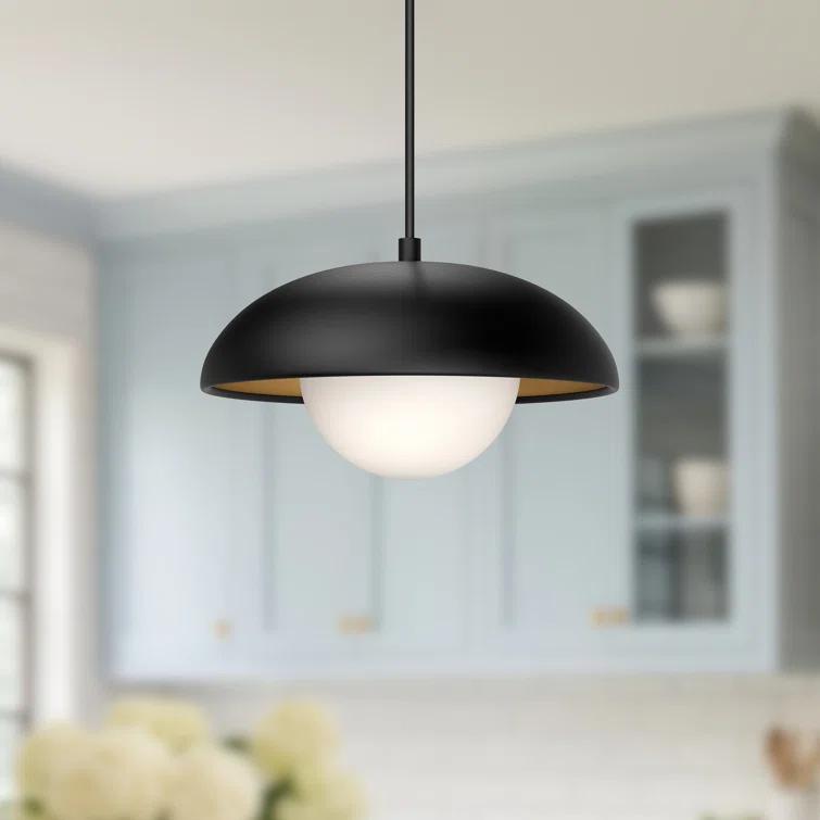 Alessia Single Light Glass Pendant