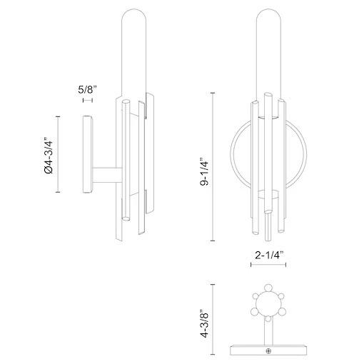 Alora Lighting Torres Bath Sconce