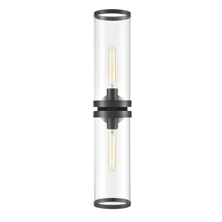 Revolve II Steel Flush Mounted Sconce