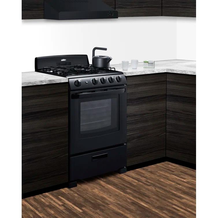 Summit Appliance 24" Wide Gas Range