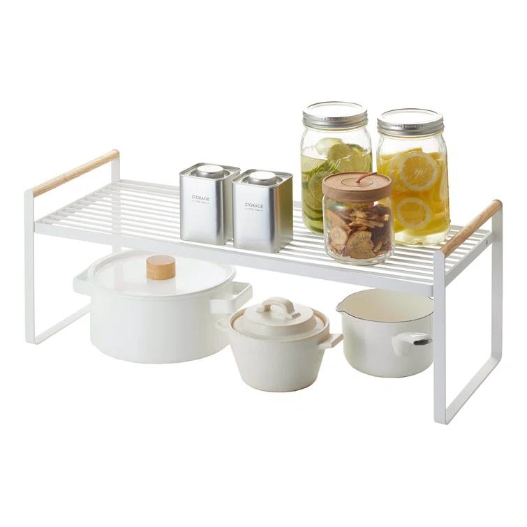 Yamazaki White Tosca Wired Organizer Rack