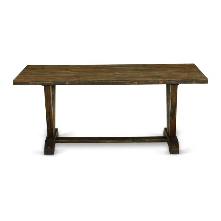 - Person Trestle Dining Set
