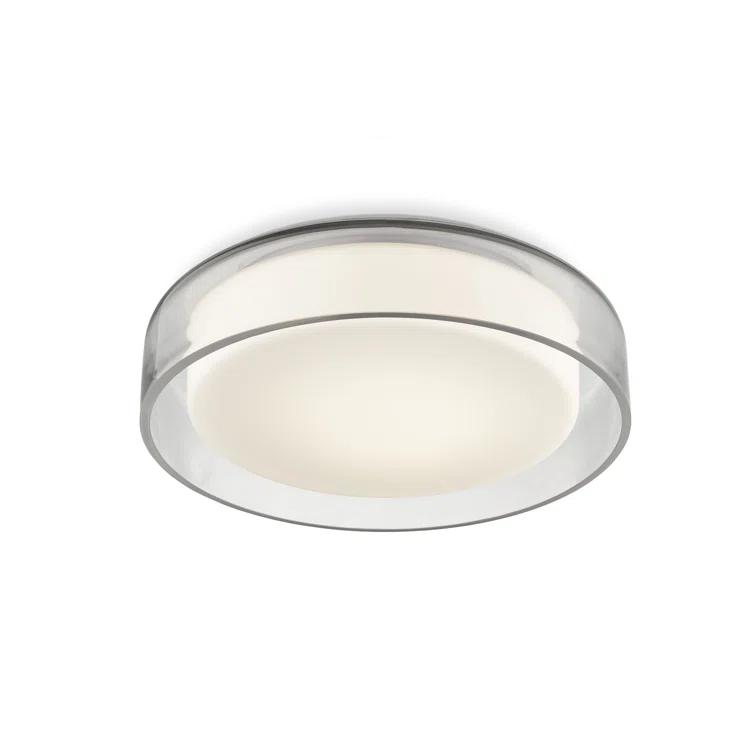 Aston Glass LED Flush Mount