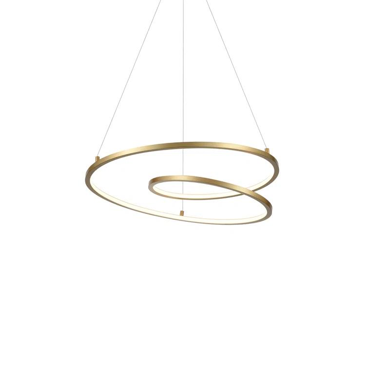 Kuzco Lighting Twist 1 - Light LED Unique/Statement Pendant