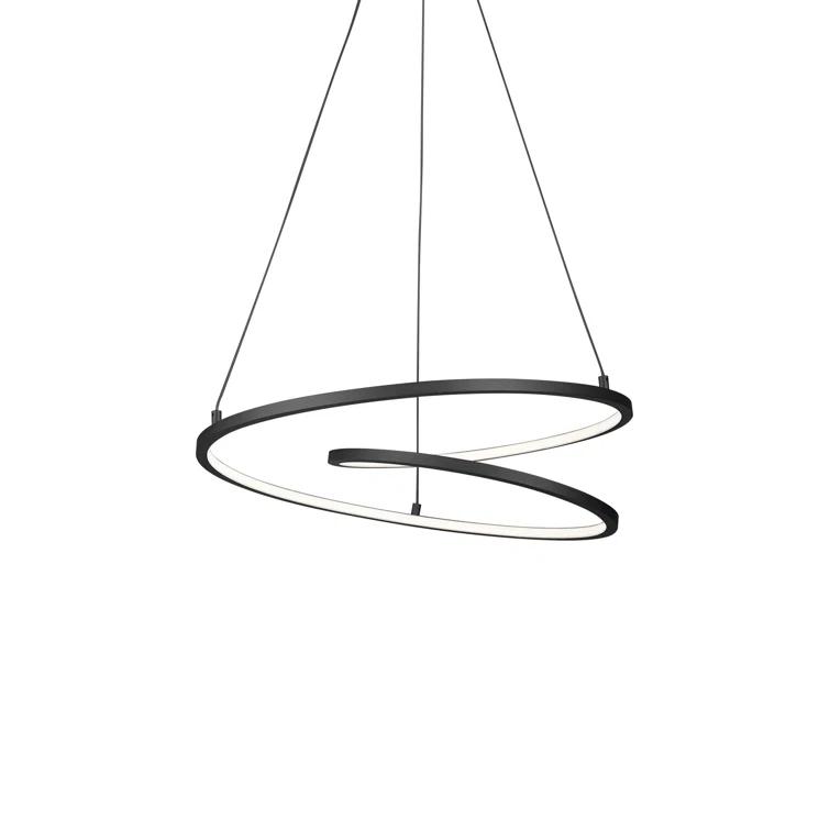 Kuzco Lighting Twist 1 - Light LED Unique/Statement Pendant