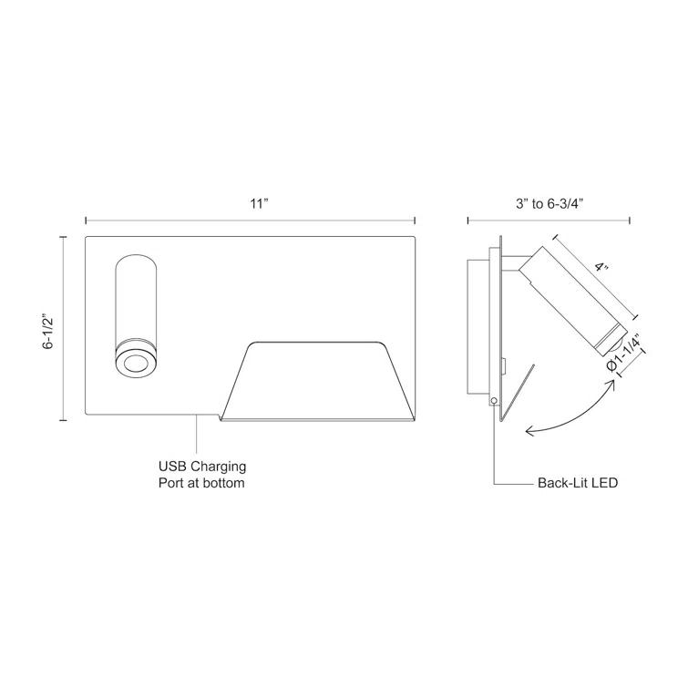 Dorchester Aluminum LED Spotlight