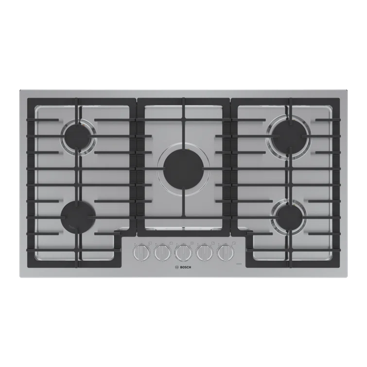 Bosch 800 Series,36' Gas Cooktop,5 Burner,SS NGM5659UC