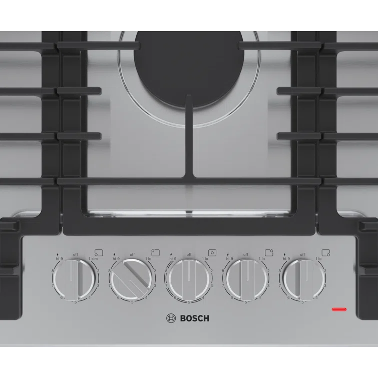Bosch 800 Series,36' Gas Cooktop,5 Burner,SS NGM5659UC