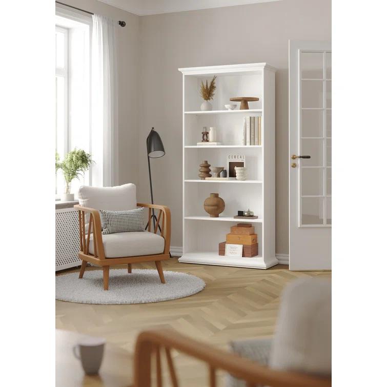 Vilnius Lou 79.04" H x 37.9" W Standard Bookcase