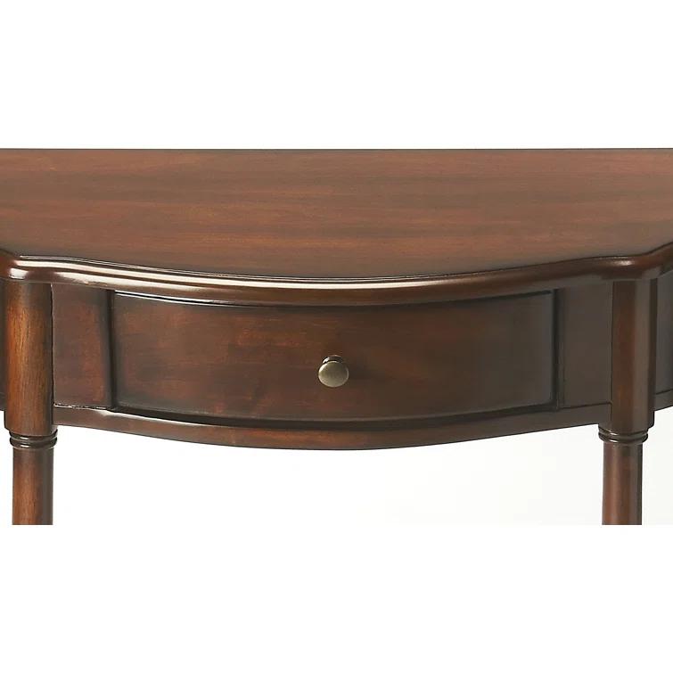 Butler Specialty Plantation Cherry Demilune Console Table In Brown