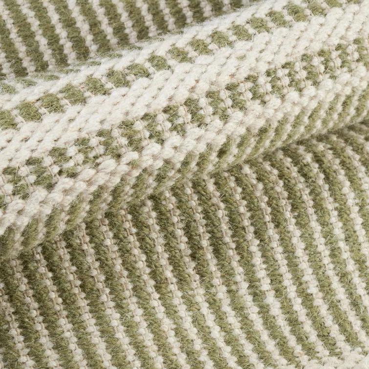 Malta Sage Handwoven Wool Rug