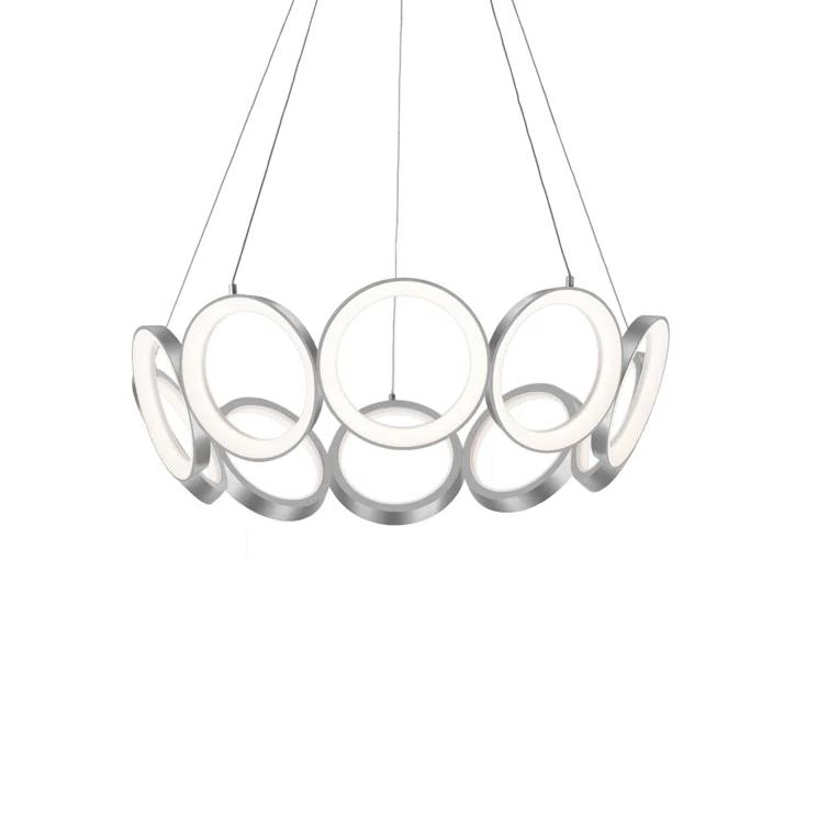 Oros 10 - Light Dimmable LED Classic / Traditional Chandelier