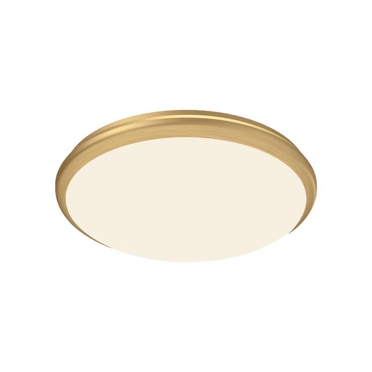 Malta Glass LED Flush Mount