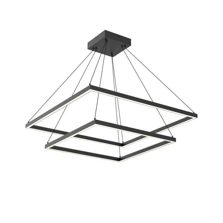 Piazza 2 - Light Dimmable LED Geometric Chandelier