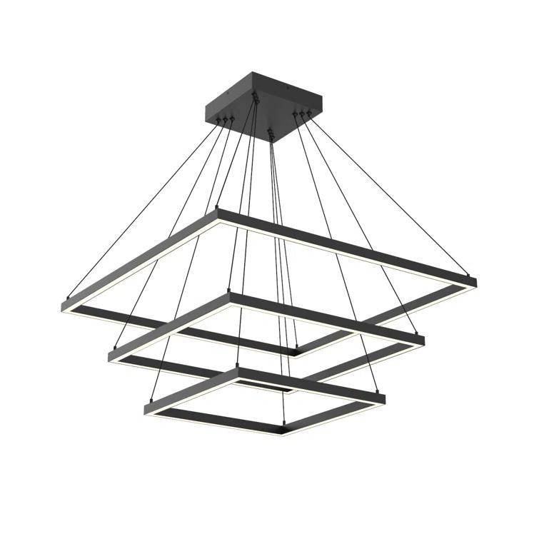 Piazza 3 - Light LED Tiered Chandelier